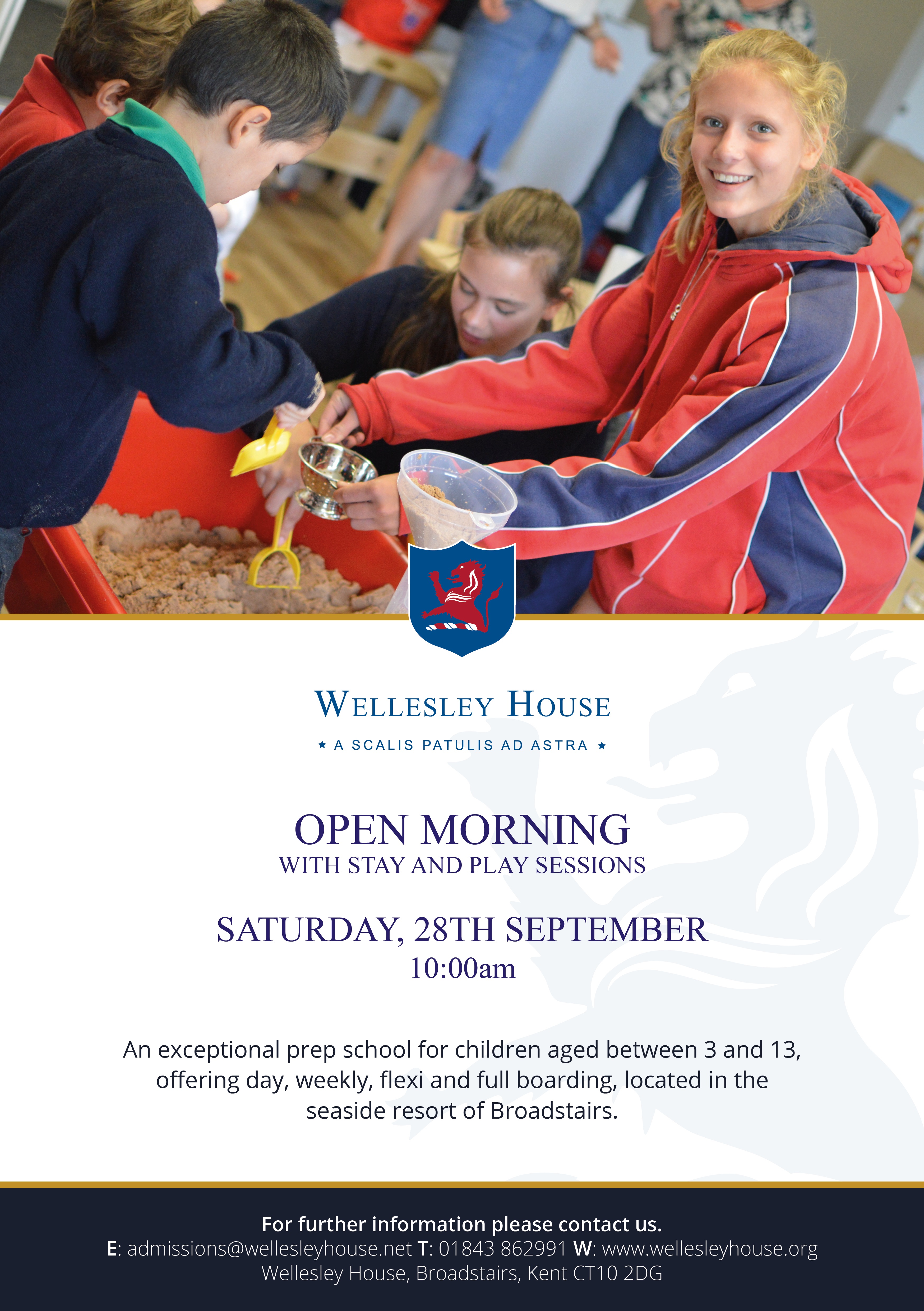 Wellesley House Open Morning